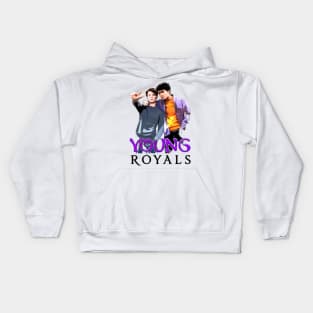 Simon and Wilhelm from the TV show - Young Royals Kids Hoodie